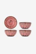 BloomingvilleRayen Skål, sett med 4 stk.RosaSkålerFra Homeroom