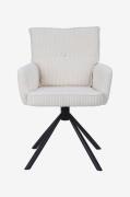 Loft24Les Choux Les Choux D.Chair 2pk CorduroyHvitStolerFra Homeroom