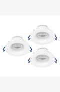 EGLOInnfelt lys Salabate 88 Mm Set Of 3HvitSpotlysFra Homeroom