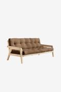 KarupSofa Grab Natur BaseBrunSovesofaerFra Homeroom