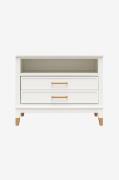 CosmoLiving by CosmopolitanNattbord med 2 skuffer og 1 hylle Westerlei...