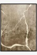 MalerifabrikkenDesign Painting / Vibranium / 90x120 Cm / Svart rammeBr...