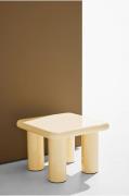 PastillTed bord 50x50BeigeSofabordFra Homeroom