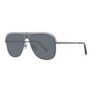 Gunmetal Aviator Solbriller for Menn