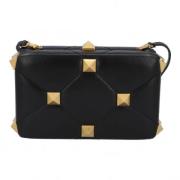 Pre-owned Svart skinn Valentino Crossbody Veske