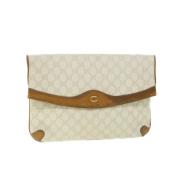 Pre-owned Hvit Gucci-clutch i skinn