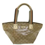 Pre-owned Gull lerret Gucci Tote