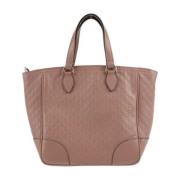 Brukt Rosa Skinn Gucci Shopper