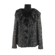 Pre-owned Svart ull Moschino Coat