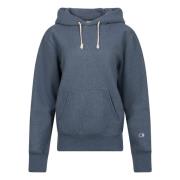 Hooded Sweatshirt - Indigo Melange