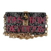 Grå Fashion Devotion Clutch Plexi Sicily BOX Veske