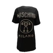 Pre-owned Svart stoff Moschino kjole