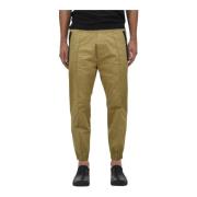 Beige Bomullssnor Chinos for Menn