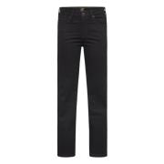 Klassiske Straight Jeans - Svart Rinse