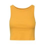 Oransje Cropped Top - Drew