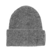 Grå Ella&Il Silje Chunky Hat Grey Melange Lue