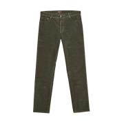 Grønne Corduroy Chino Bukser