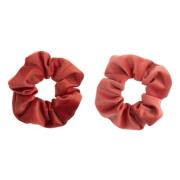 Fløyel Hår Scrunchie Terracotta