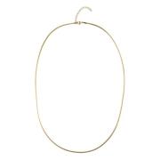 Elegant Snake Chain Necklace Gold