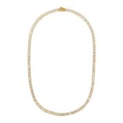 Krystall Cup Chain Tennis Halskjede