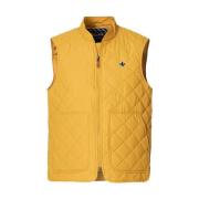 Kensington vattert vest gul