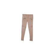 Pre-owned Rosa bomull Balmain Jeans