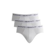 Hvit Gant Brief 3 Pack Undertøy