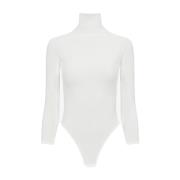 Blanc High-Necked Body Top