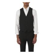 Sort Oscar Jacobson Carlo Waistcoat Dresser