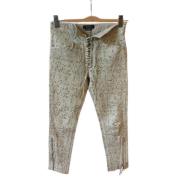 Pre-owned Beige bomull Isabel Marant bukser