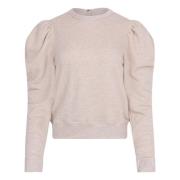 Feminin Drew Pullover - Oatmeal Melange