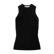 Svart Racer Tank Top