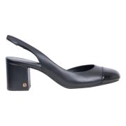 Klassisk Svart Slingback Pump