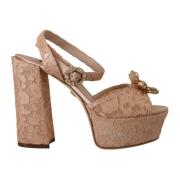 Rosa Platform Block Heels Sandaler