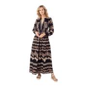 Janina Embroidered Maxi Dress