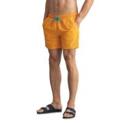 Oransje Badeshorts