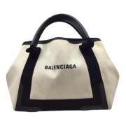 Pre-owned Beige skinn Balenciaga Cabas