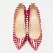 Pre-owned Rodt skinn Christian Louboutin haeler