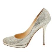 Pre-owned Gullstoff Jimmy Choo haeler