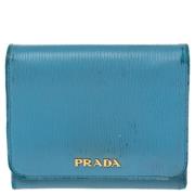 Pre-owned Bla Prada-lommebok i skinn