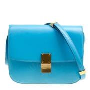 Pre-owned Bla skinn Celine skulderveske