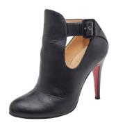 Pre-owned Svart skinn Christian Louboutin stovler