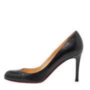 Pre-owned Svart skinn Christian Louboutin haeler