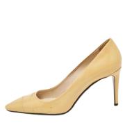 Pre-owned Beige skinn Prada haeler