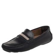 Pre-owned Svart skinn Bally Flats