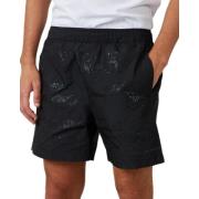 Sorte polyester shorts for menn