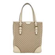 Pre-owned Beige Canvas Celine Tote