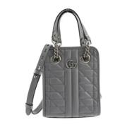 Pre-owned Gra skinn Gucci Tote