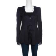 Pre-owned Navy Fabric Armani jakke