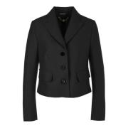 Sort Ull Blazer